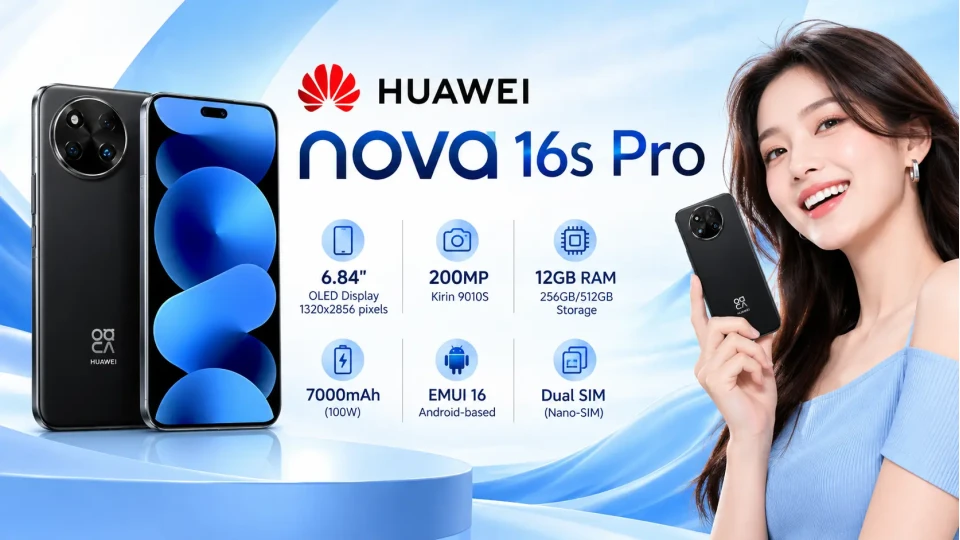 Huawei nova 16s Pro price in Bangladesh